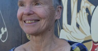 Janet Taylor Easton, 67, was killed alongside her cousin Alison Taylor from New Zealand , also 67, in South Luangwa National Park on July 3 last year. Pictured: Alison Taylor