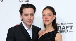 Brooklyn Beckham cosies up to wife Nicola Peltz at Oscars bash