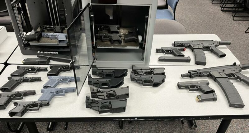 California teen accused of making 27 ghost guns with 3D printers at home