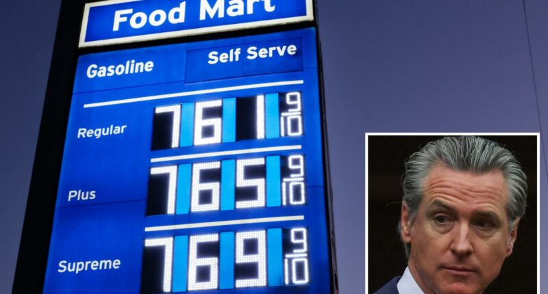 Californians slam Gavin Newsom stealth plan for more gas hikes