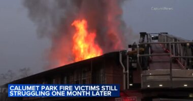 Calumet Park fire: Residents who lost apartments, belongings on Valentine's Day still struggling to recover