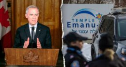 Canada’s Carney under pressure to act after synagogues shot at in latest antisemitic incidents