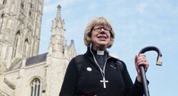 Cancer nurse turned archbishop celebrates election as first woman to lead Church of England