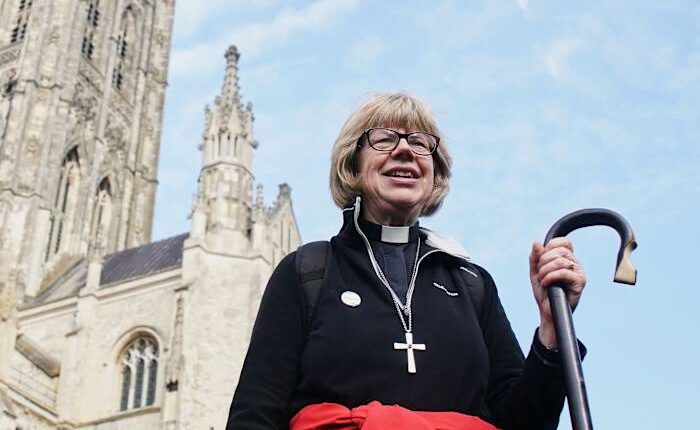 Cancer nurse turned archbishop celebrates election as first woman to lead Church of England