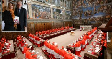 Cardinal found with phone during papal conclave to elect Pope Leo XIV, book reveals