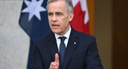 Carney pitches coalition of 'middle powers' to Albanese