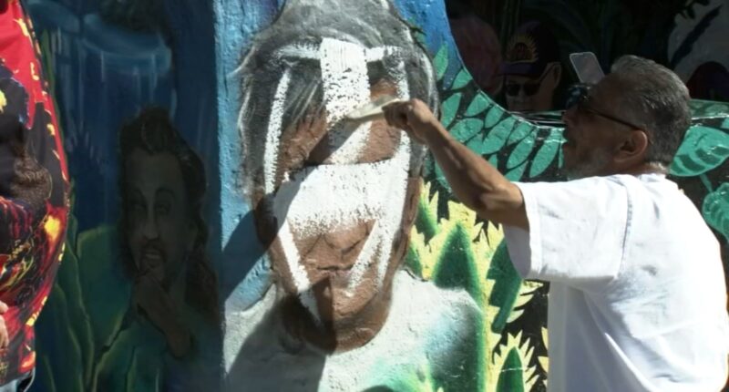 Cesar Chavez sex allegations: Mural of labor leader painted over in at well-known Mission District San Francisco, CA home