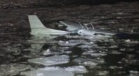 Cessna plane from Long Island crashes into Hudson River during emergency landing