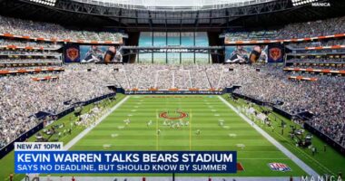 Chicago Bears stadium update: No deadline for deal, Kevin Warren says, as Kam Buckner says Arlington Heights, IL talks progressing