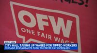 Chicago City Council expected to take up issue of minimum wage for tipped workers