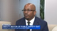 Chicago Deputy Mayor for Public Safety Garien Gatewood suddenly fired at City Hall, Mayor Brandon Johnson's office confirms