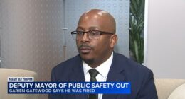 Chicago Deputy Mayor for Public Safety Garien Gatewood suddenly fired at City Hall, Mayor Brandon Johnson's office confirms