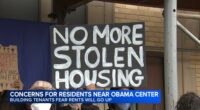 Chicago Obama Presidential Center: Chaney Braggs apartments tenants fear displacement, rent price hike