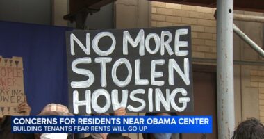Chicago Obama Presidential Center: Chaney Braggs apartments tenants fear displacement, rent price hike