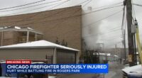 Chicago, Rogers Park fire: Firefighter critically hurt amid blaze in 1700-block of West North Shore Avenue at Clark, CFD says