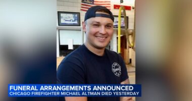 Chicago firefighter death: Funeral arrangements announced for CFD member Michael Altman, who died after being injured in fire
