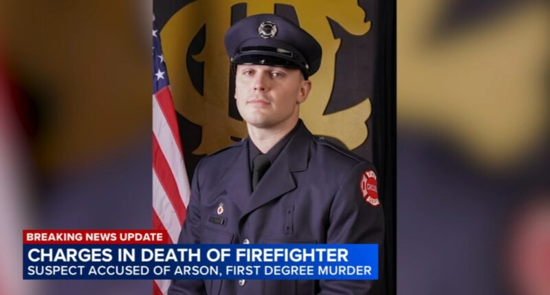 Chicago man Sheaves Slate charged with murder, arson in death of CFD firefighter Michael Altman, police say