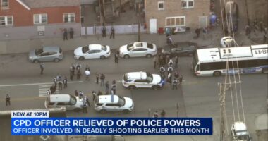 Chicago police officer involved in deadly shooting of Derek Jordan on Homan Avenue in Humboldt Park relieved of powers, CPD says