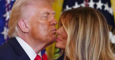 Chivalrous Trump crowns Melania a movie star 'too big for the White House'