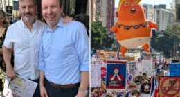 Chris Murphy roasted for pics with Jimmy Kimmel thousands of miles from home state