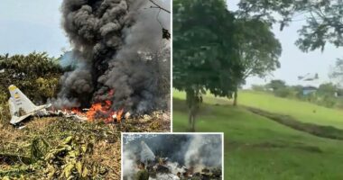 Colombian military plane crashes in Amazon rainforest, number of casualties unknown