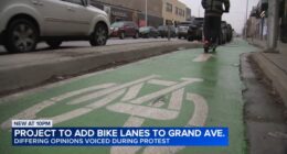 Construction set to begin on Grand Avenue from Ogden to Damen; West Town businesses want plan changed, Chicago says it's too late