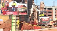 Construction workers uncover remains at public university