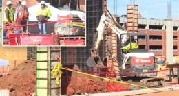 Construction workers uncover remains at public university