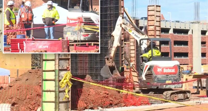 Construction workers uncover remains at public university