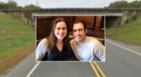 Cop on his way to work becomes 'airborne' after driving GMC Canyon pickup off overpass and lands on married couple below, killing them