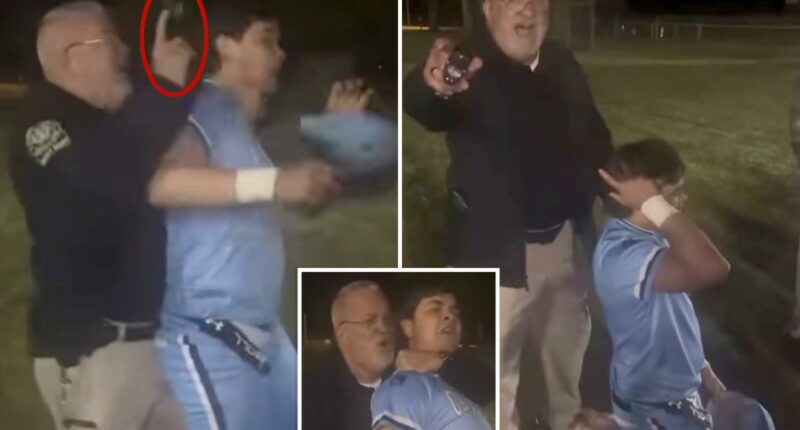 Cop under investigation after bashing high school baseball player in head with Taser