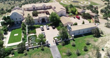 Cops swarm on Epstein's Zorro ranch searching for strangled girls