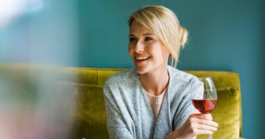 Couple of glasses of wine before bed 'as good as hour in gym' and can help weight loss