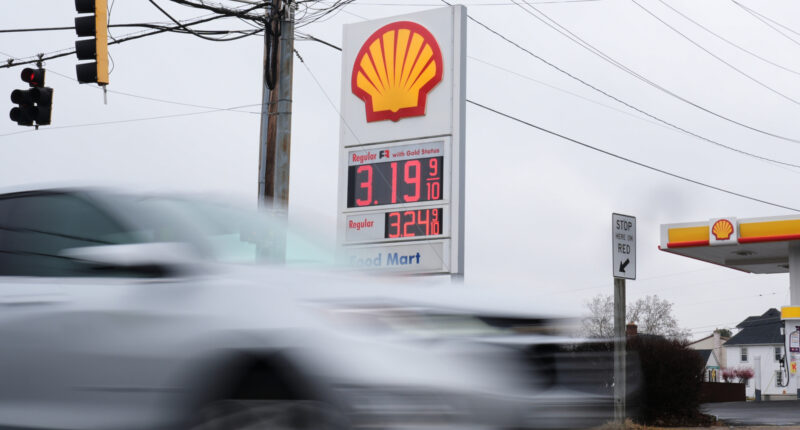 Crude oil prices surpass $100 a barrel as the Iran war impedes production and shipping