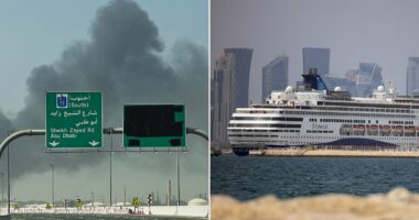 Cruise passengers stranded in Gulf because of Iran are 'panicking'