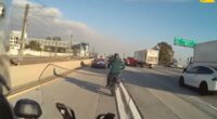 Daredevil motorcyclist wanted after high-speed escape from Pasadena cops