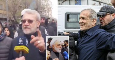 Defiant Iranian leaders including president taunt Trump