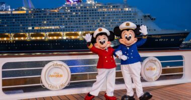 Disney Adventure cruise ship launches new foothold in Asia