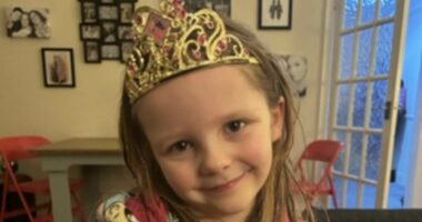 Doctors tried to tell me my five-year-old daughter was getting her period... then we got rare diagnosis