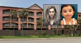 'Don't go back to the hotel': Mom who intentionally dropped 17-month-old daughter from 4th-story balcony, left her to die on street learns fate