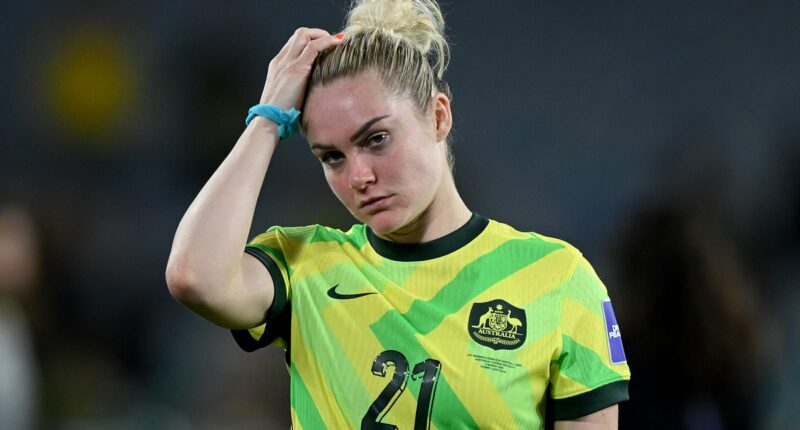 Double blow for the Matildas in dramatic match as star gets KO'd and another big name tells a match official to 'f*** off'