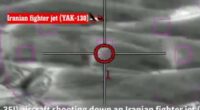 Dramatic moment Israeli F-35 shoots down Iranian plane in historic strike