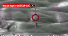 Dramatic moment Israeli F-35 shoots down Iranian plane in historic strike
