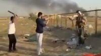 Dramatic video appears to show downed F-15 pilot being threatened by pipe-wielding Kuwaiti