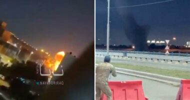 Drones, rockets fired at US embassy in Baghdad, security sources say