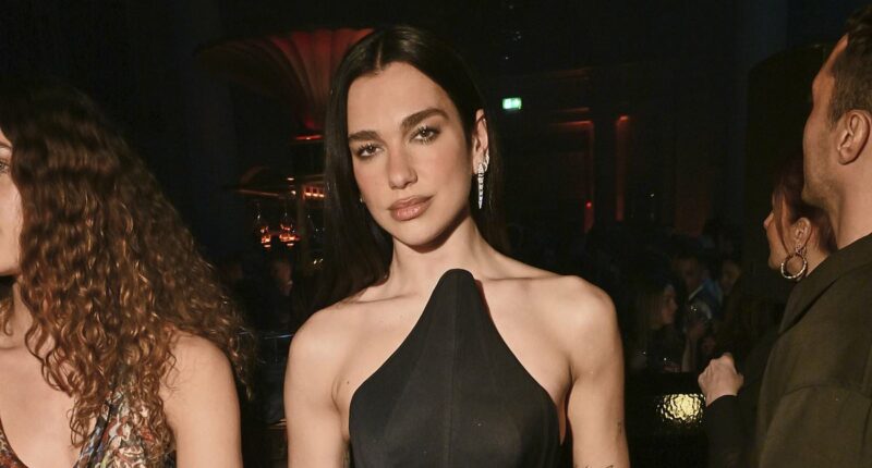 Dua Lipa leads the stars at Warner's BRITs afterparty