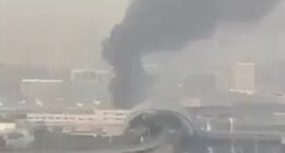 Dubai airport hit by another Iranian air strike