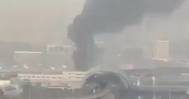 Dubai airport hit by another Iranian air strike