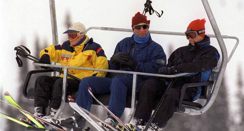 Early hints of William and Harry's rift? King and Prince of Wales teased the teenage Duke and called him 'mad' during 1998 ski trip, lip reader claims