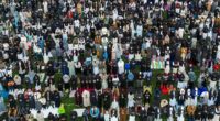 Eid brings 30,000 Muslims to Birmingham park to mark end of Ramadan
